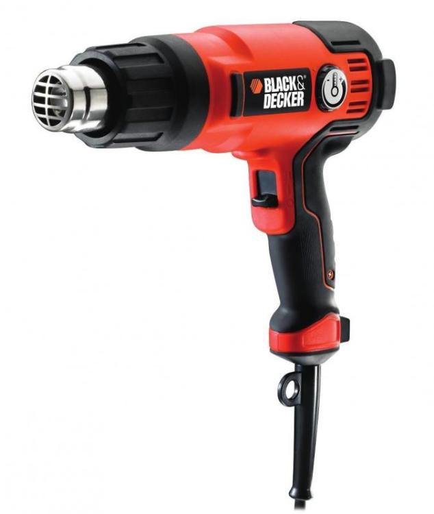 BLACK & DECKER KX2200 2000W電子調速熱風槍(三 quarter 視圖)