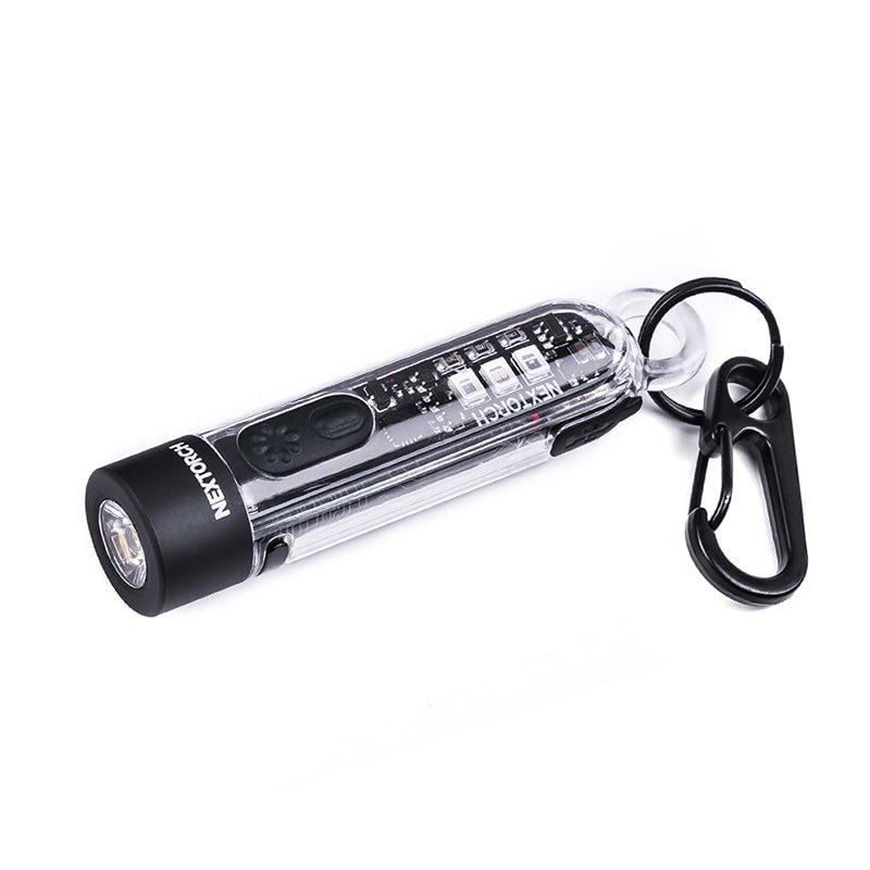NEXTORCH K40 多功能匙扣LED電筒(斜側)
