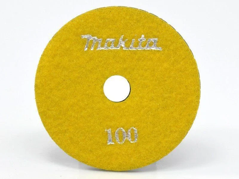 Makita D-15590 金鋼石拋光墊#100(黃色,正面)