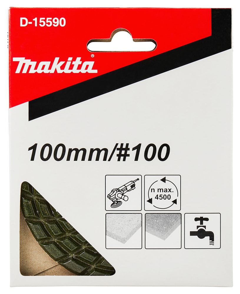 Makita D-15590 金鋼石拋光墊#100(包裝)