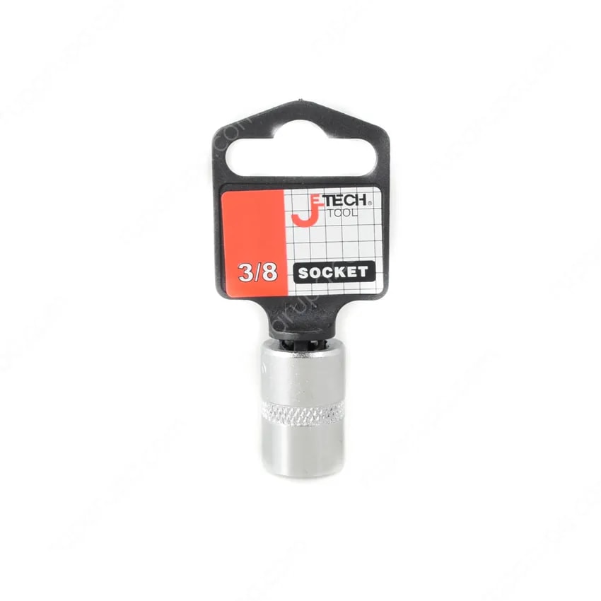 JETECH SK3/8-13 3/8吋六角套筒(正面)