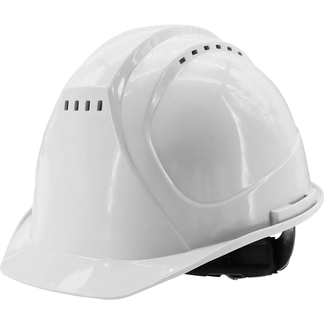 GRACE Ventilated Helmet with Clear Face Shield (White)