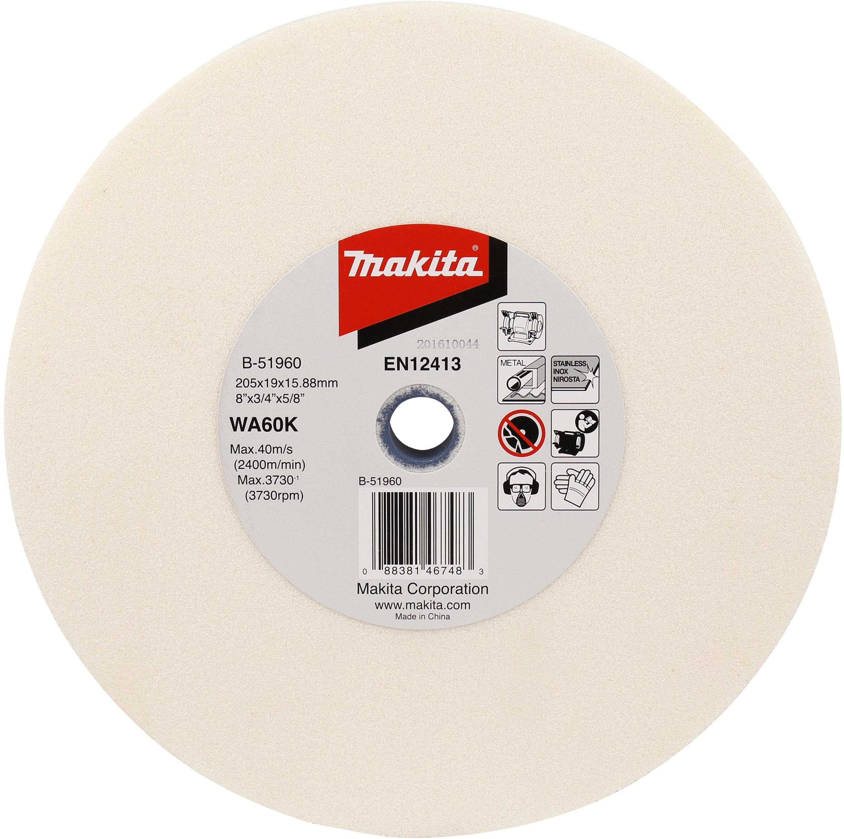 Makita 牧田 B-51960 磨輪205(WA60) - GB801