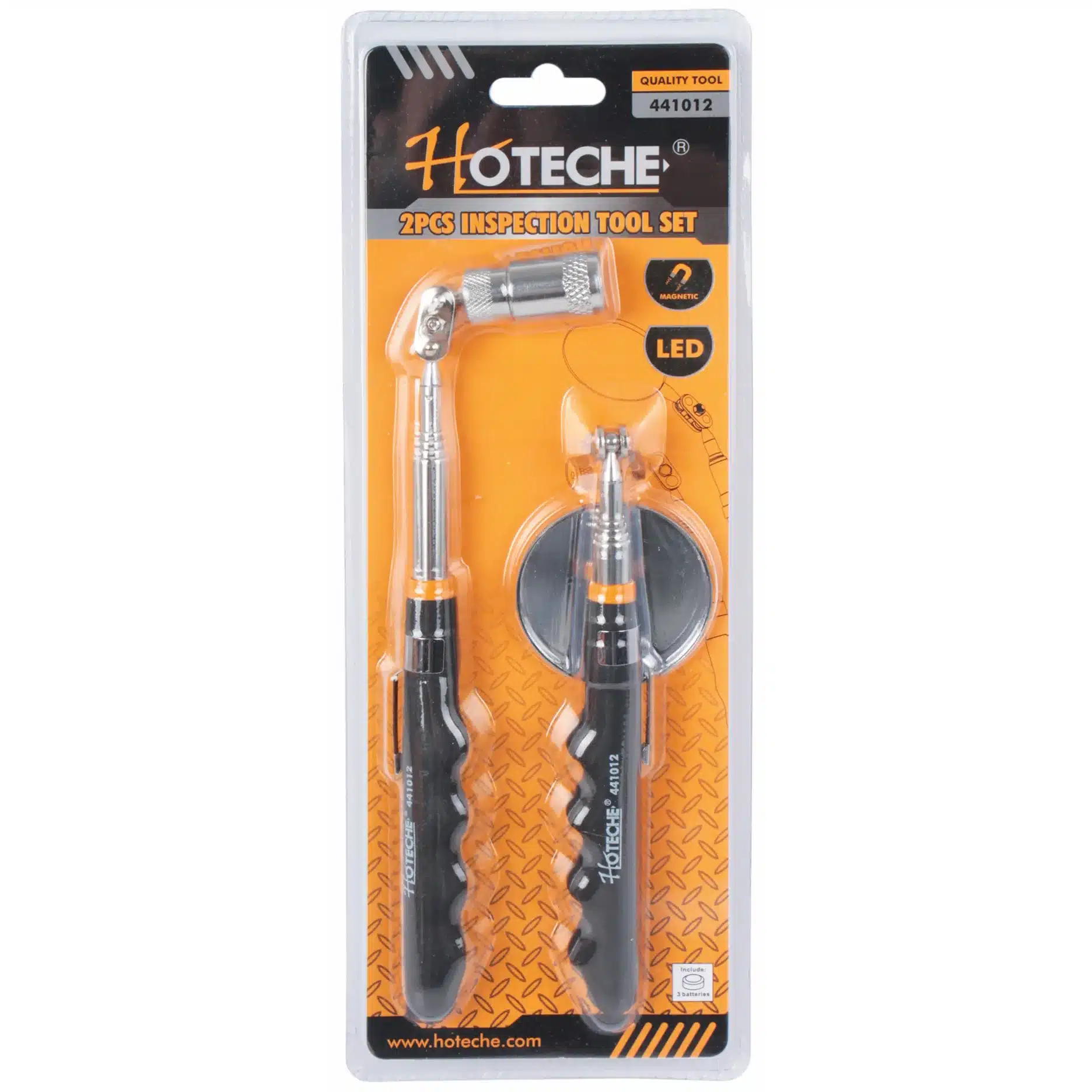 HOTECHE 441012 2件裝檢查工具套裝(包裝正面)
