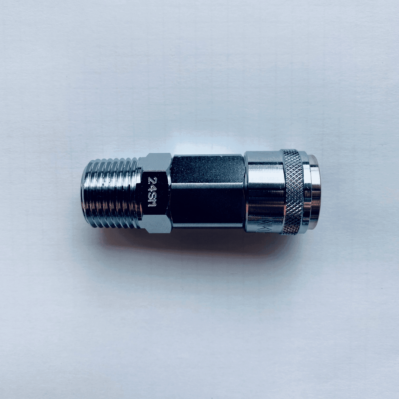 NKC Y-24SF 一觸式快速風喉喼輪 母內牙 1/2"(正面)