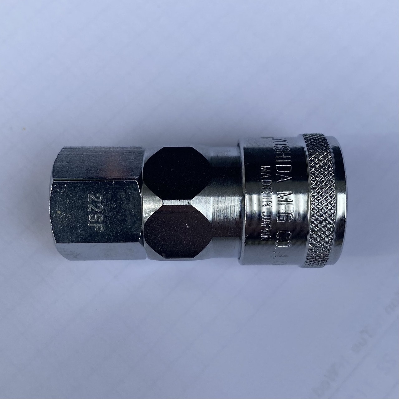 NKC Y-24SF 一觸式快速風喉喼輪 母內牙 1/2"(側面)