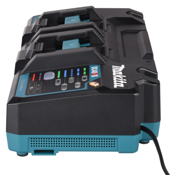 Makita DC40RB 40V XGT 雙座快速充電器(側面)