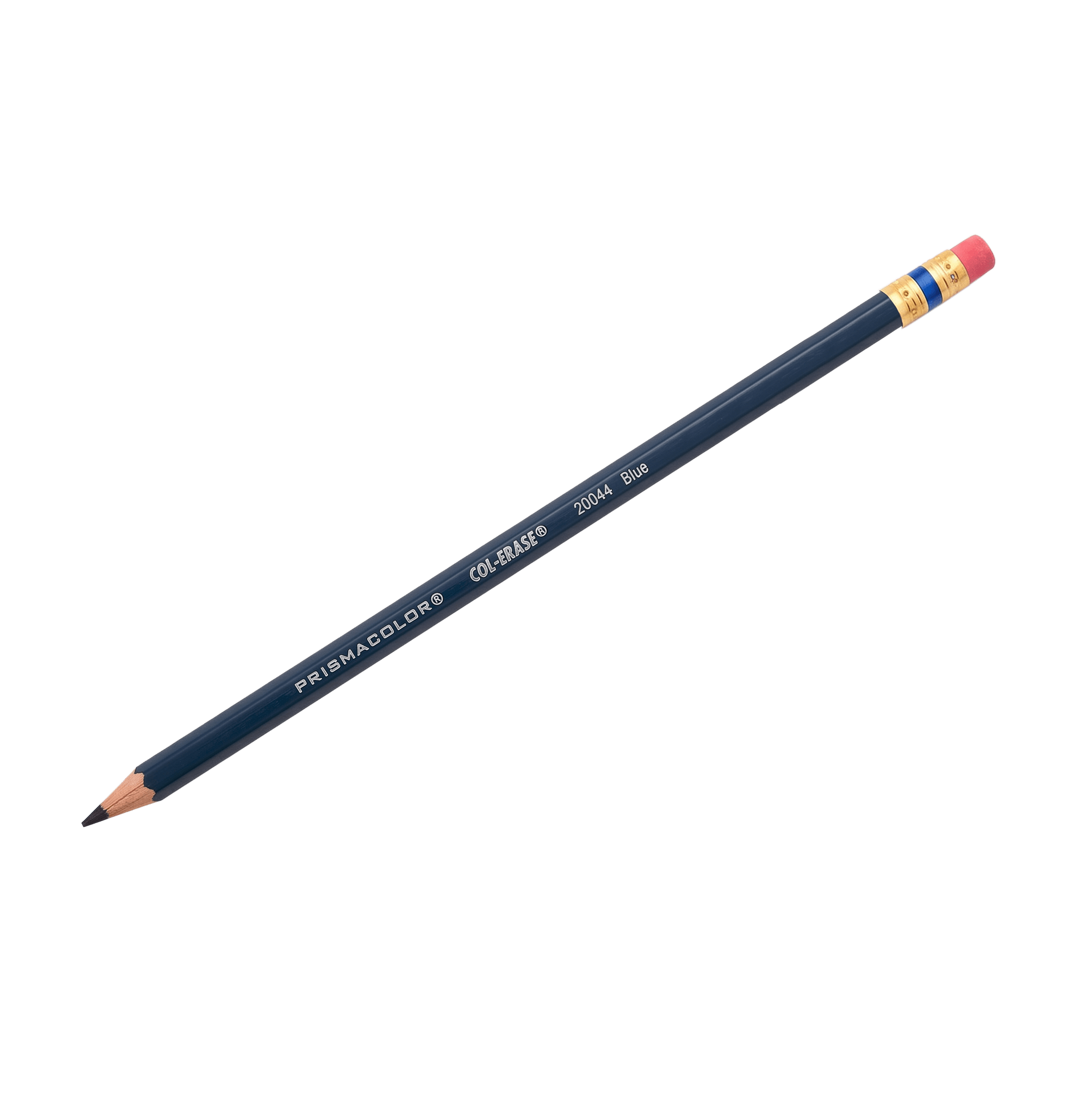 PRISMACOLOR COL-ERASE 防水鉛筆 #20044 藍色(正面)