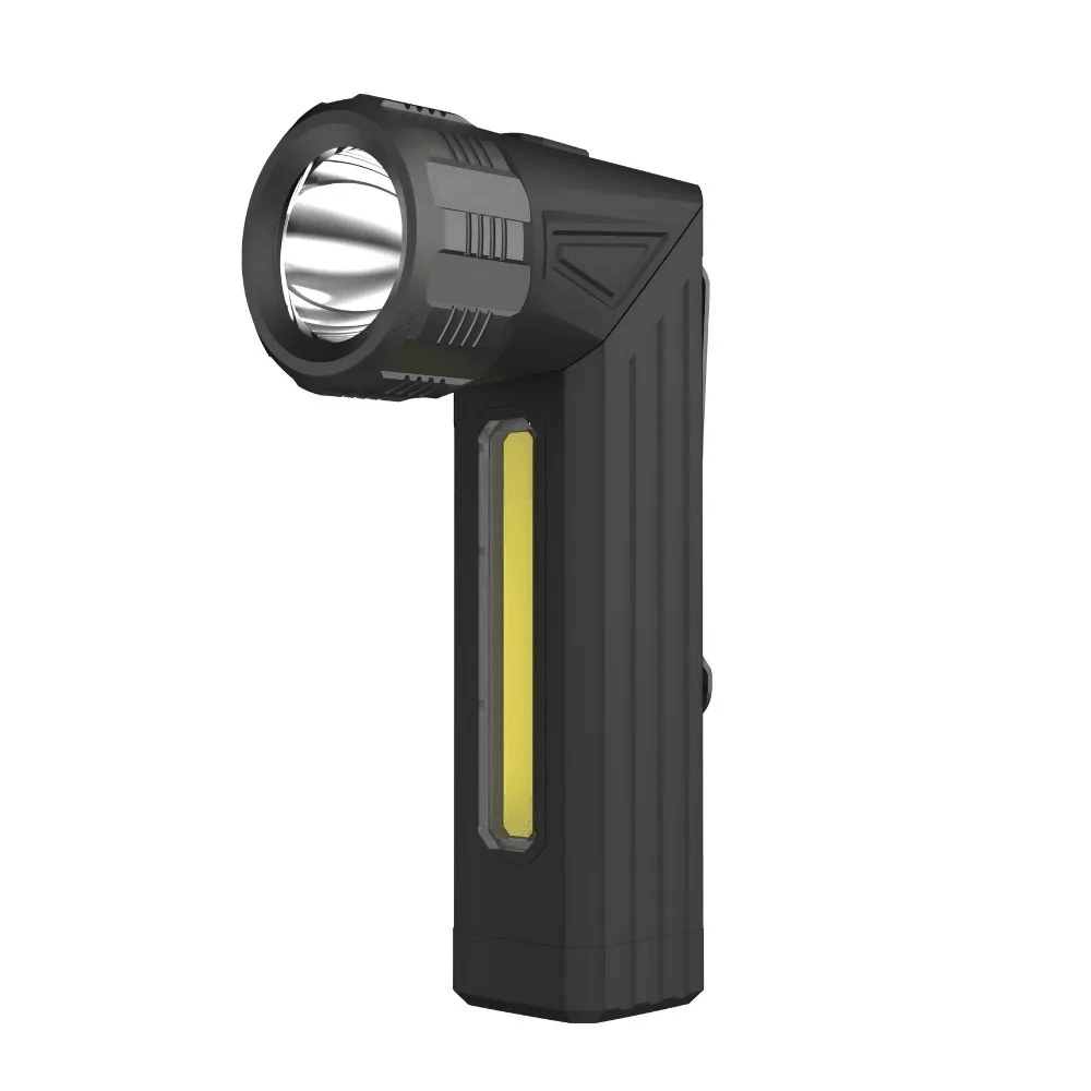 WORX 威克士 WA1650 4V LED 多功能迷你手電筒工作燈,燈頭旋轉 90° 及側面 COB 泛光燈帶