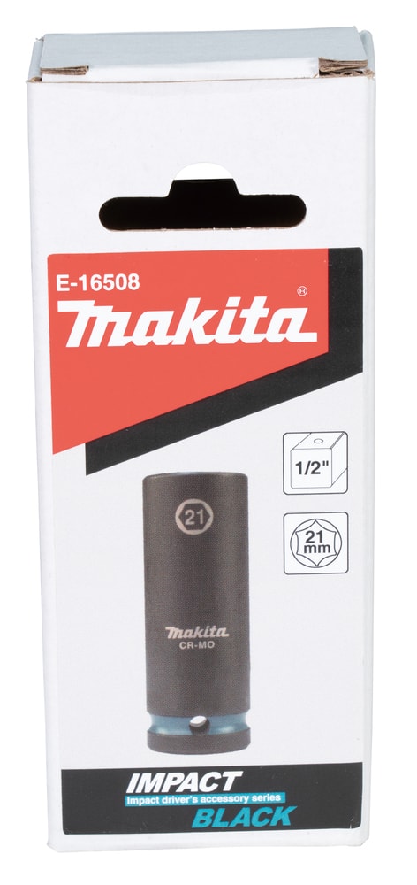 Makita E-16508 21MM衝擊套筒1/2"(包裝盒)