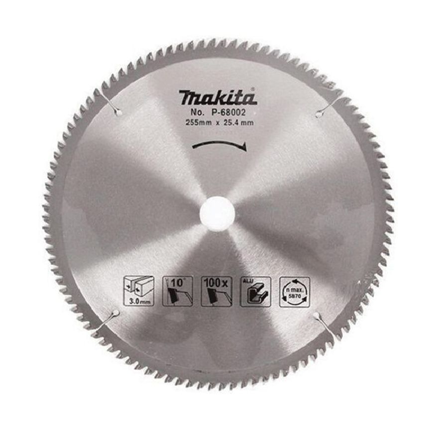 Makita P-68002 硬質合金鋸片 255mm X 100T(正面)