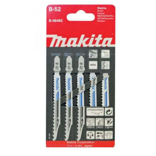 Makita B-06482 曲線鋸片B-52(包裝正面)