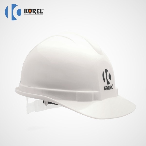 KOREL KS 安全帽(白色,三Quarter view)