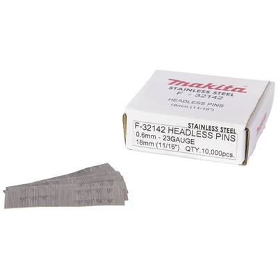 牧田 F-32142 不鏽鋼蚊釘 18mm 10000支/盒(正面)