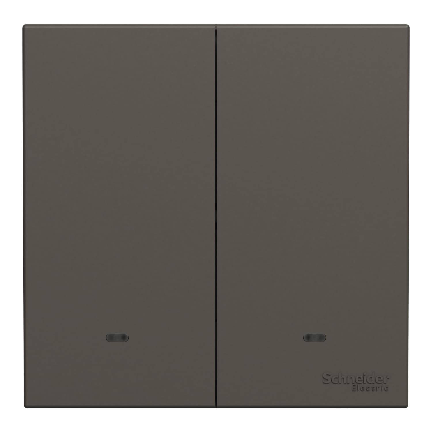 Schneider 施耐德電氣 AvatarOn C 奐然 16AX 兩位雙控開關掣連螢光指示 E8732L2F_DG(石墨灰)香港行貨
