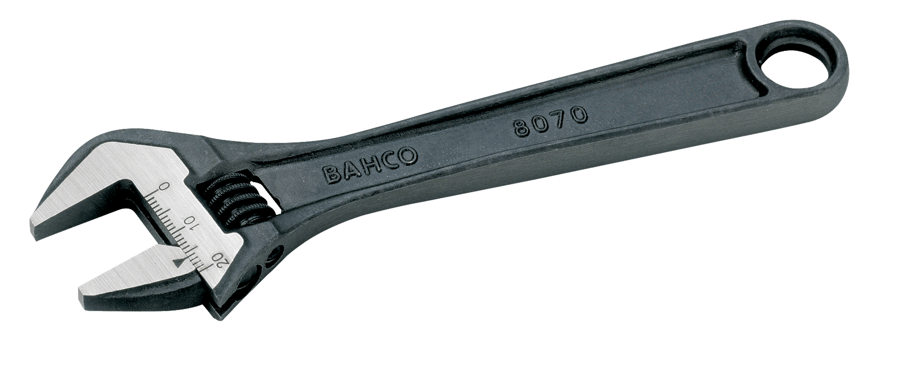 BAHCO 8070 活動扳手 6"(正面)