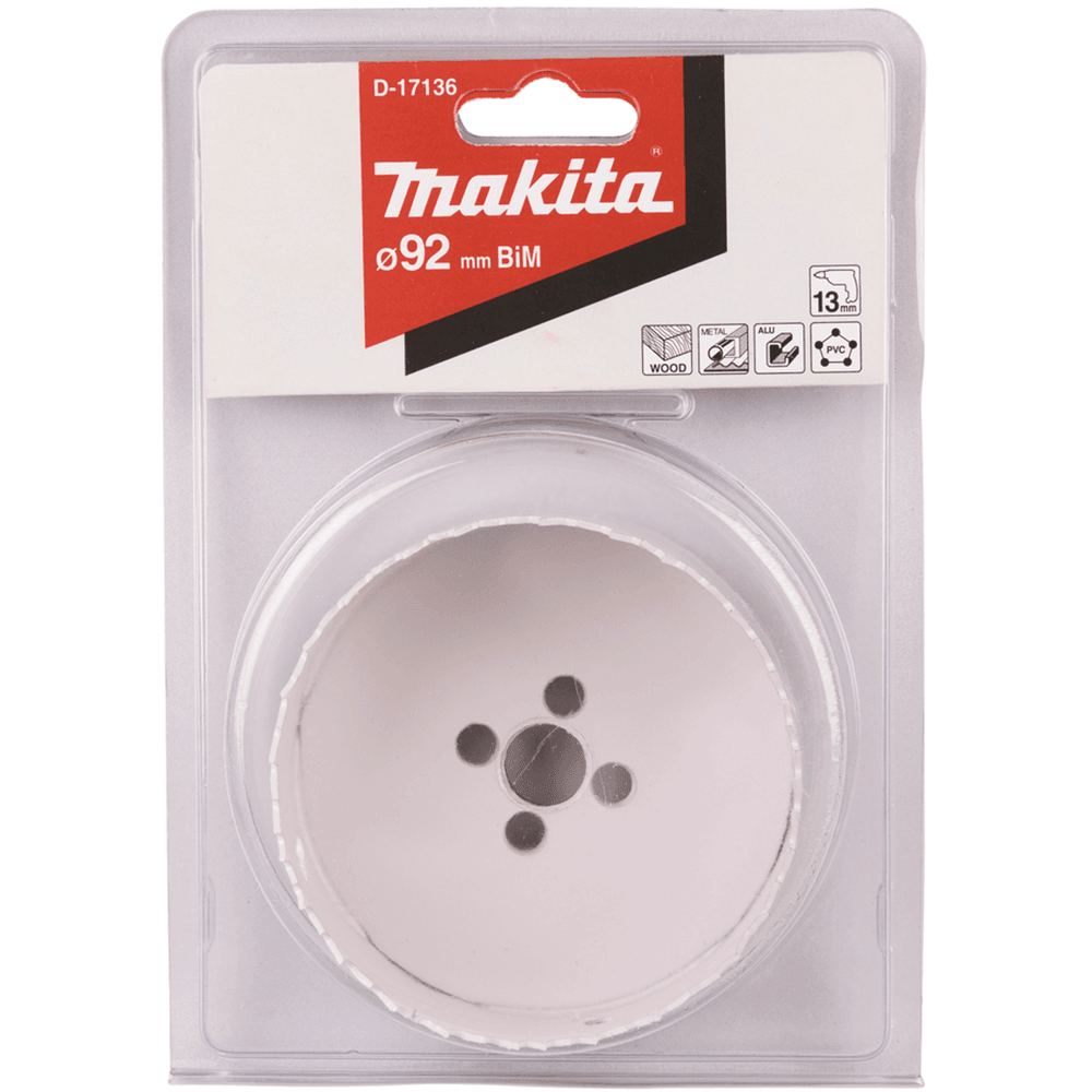 Makita D-17136 BiM穿孔鋸92MM(包裝)
