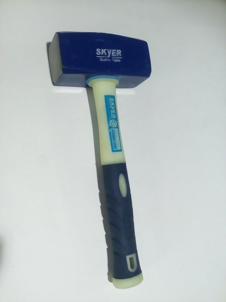 SKYER #92051 鋼管柄安裝鎚 1lb(正面)