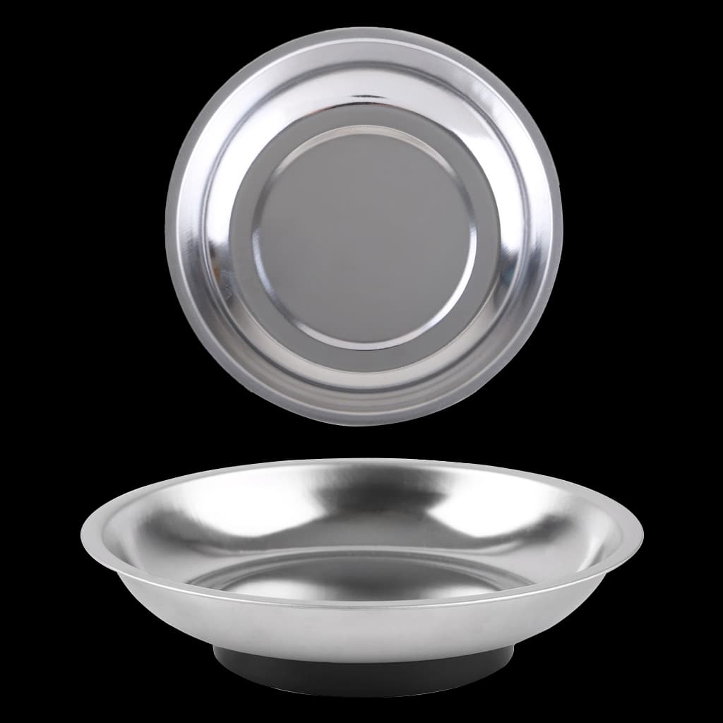 Stainless Magnetic Parts Tray 108mm