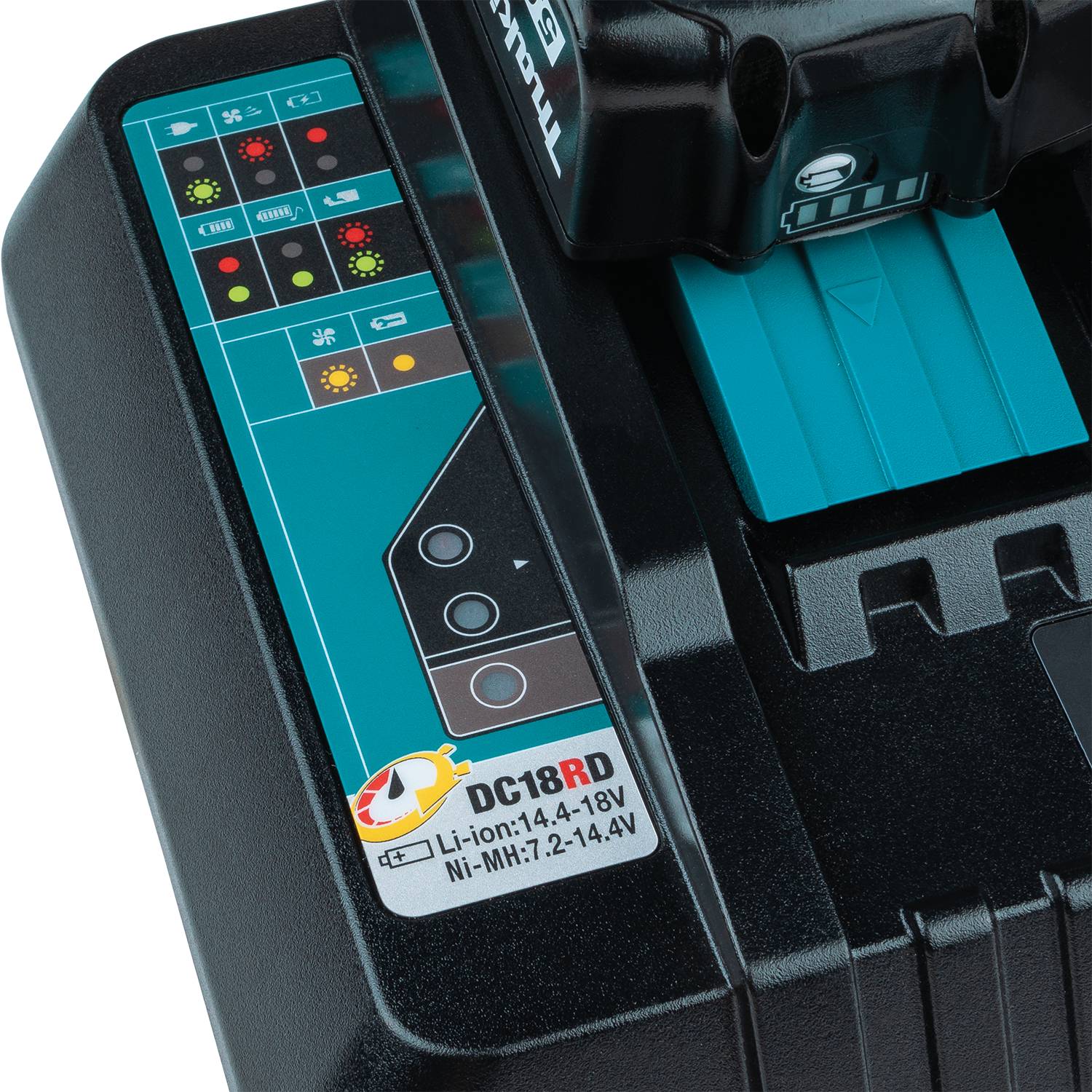Makita DC18RD 快速充電器(指示燈細節)