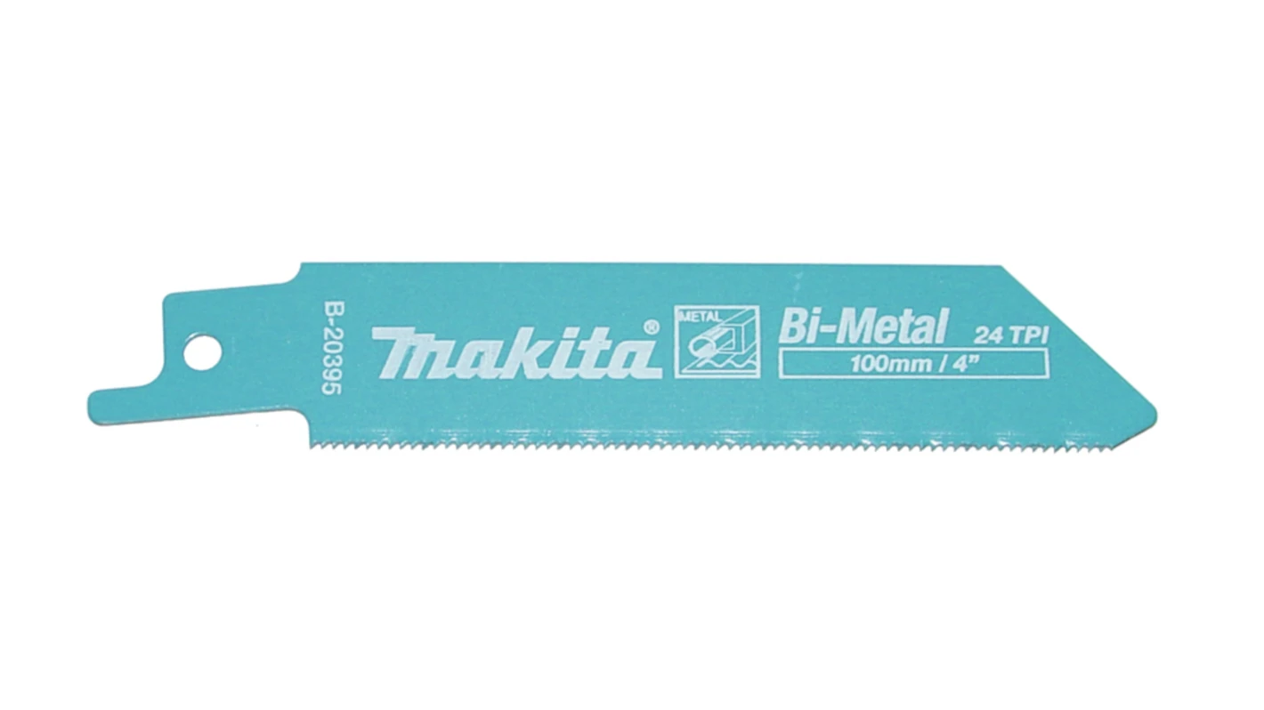 Makita 牧田 B-20395 往復鋸片 100MM 24 TPI (5片)