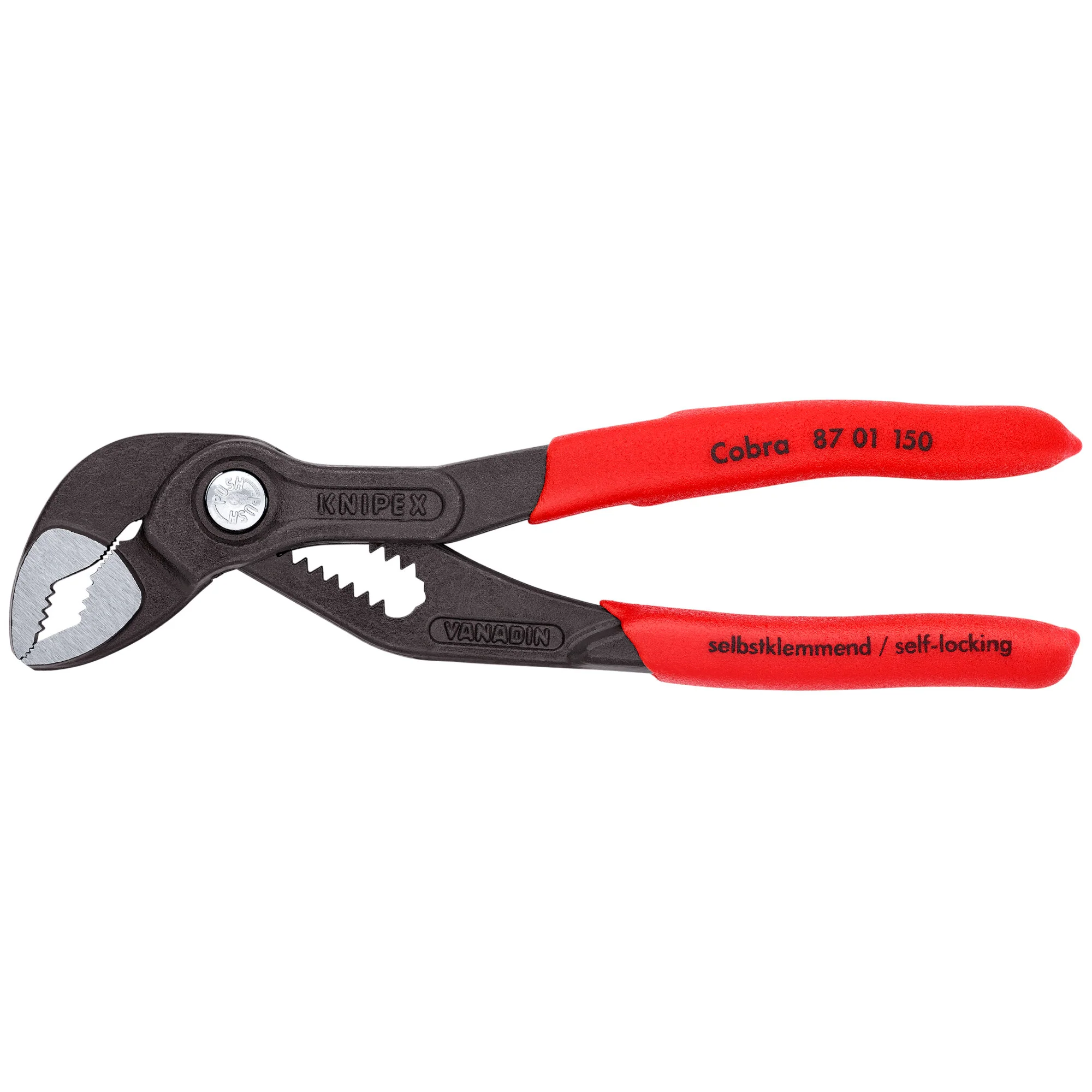 KNIPEX Cobra 87 01 150 水泵鉗(正面)