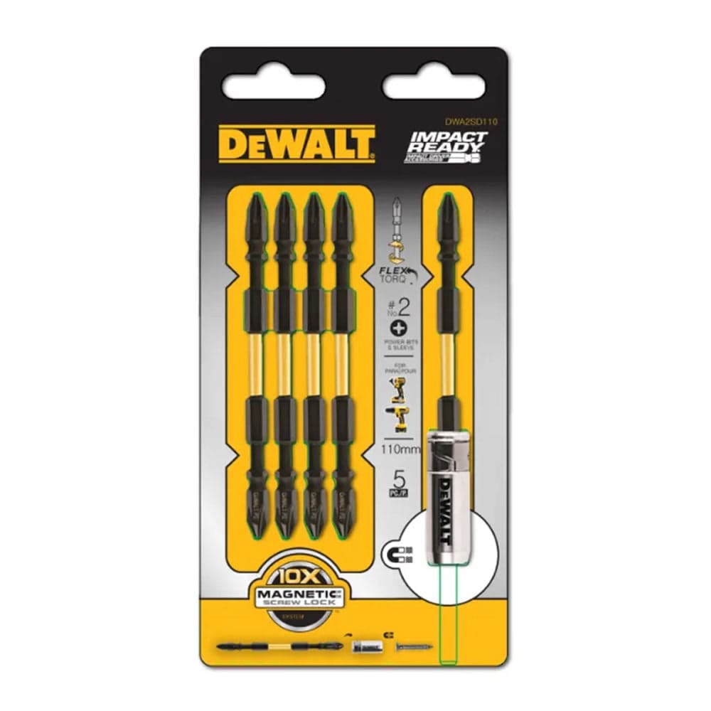 DEWALT 得偉 DWA2SD110 #2x110mm強磁扭力批咀