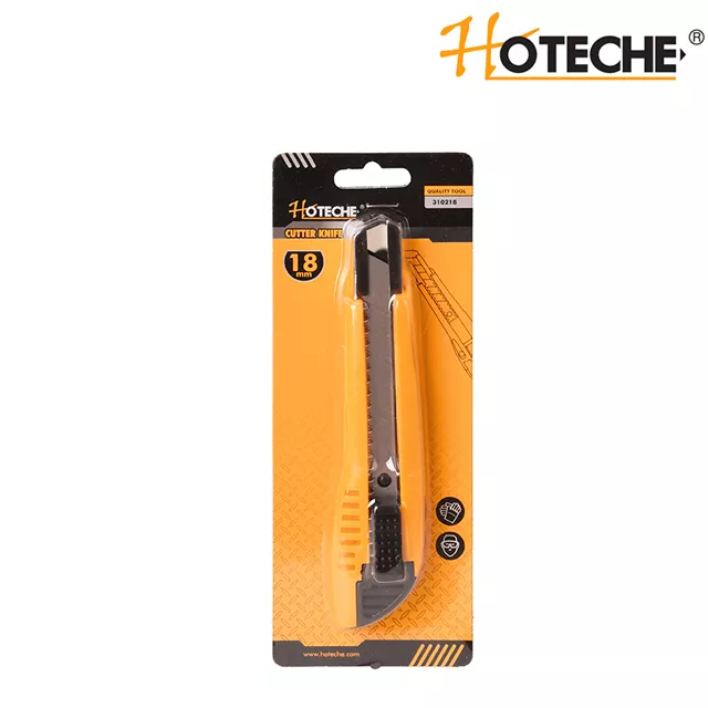 HOTECHE 310818 黑色大介刀(配黑刀片)18mm(包裝)
