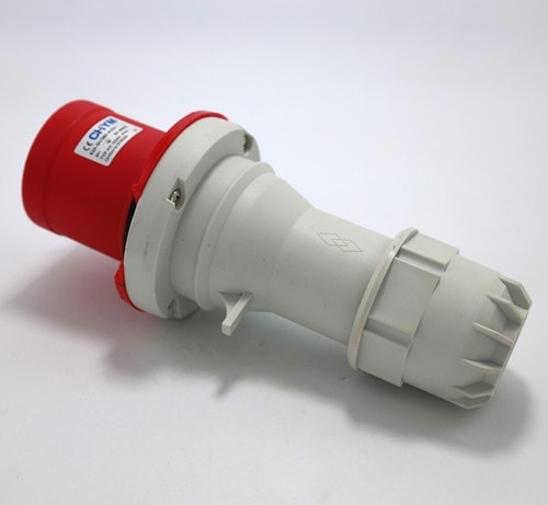 積高 AJ-2342 工業防水插頭 63A 4針 380V(側面)