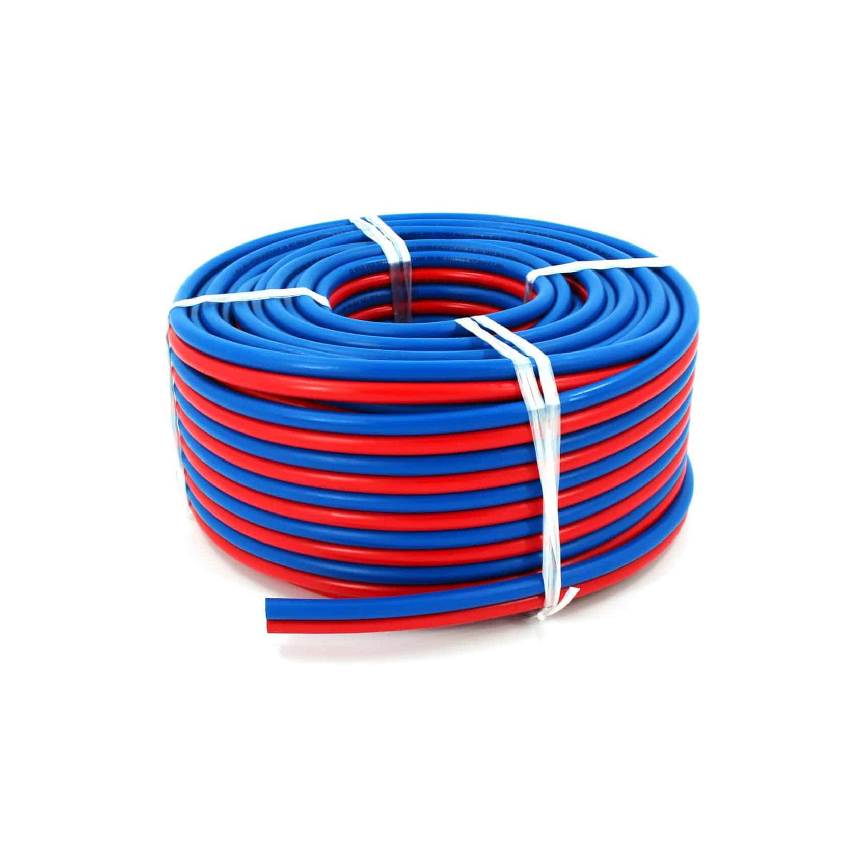 WELDAFLEX WELD8015 孖裝風煤喉 (光滑面) 藍紅 5/16" x 15m (8.0x15.0mm)