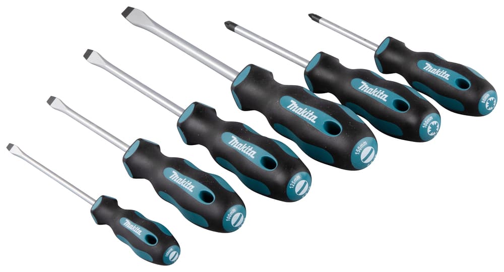 Makita 牧田 E-10512 螺絲批套裝(6件裝)(SLx4+PZx2)