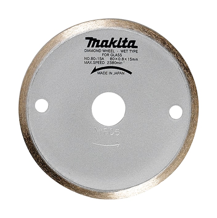 Makita 792296-4 金剛石鋸片80毫米(濕式)正面