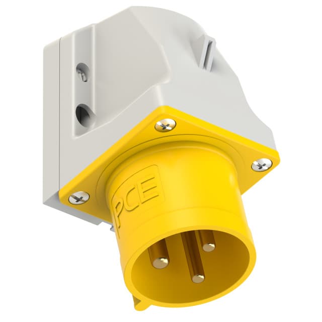 PCE 工業防水直入牆盤面插座 32A 110V 3針 IP44