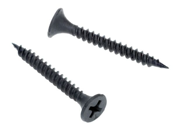 Black drywall screw #6 x 1 1/2"