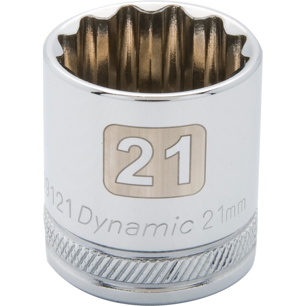 Dynamic 3/8" 12角 21mm 套筒(正面)
