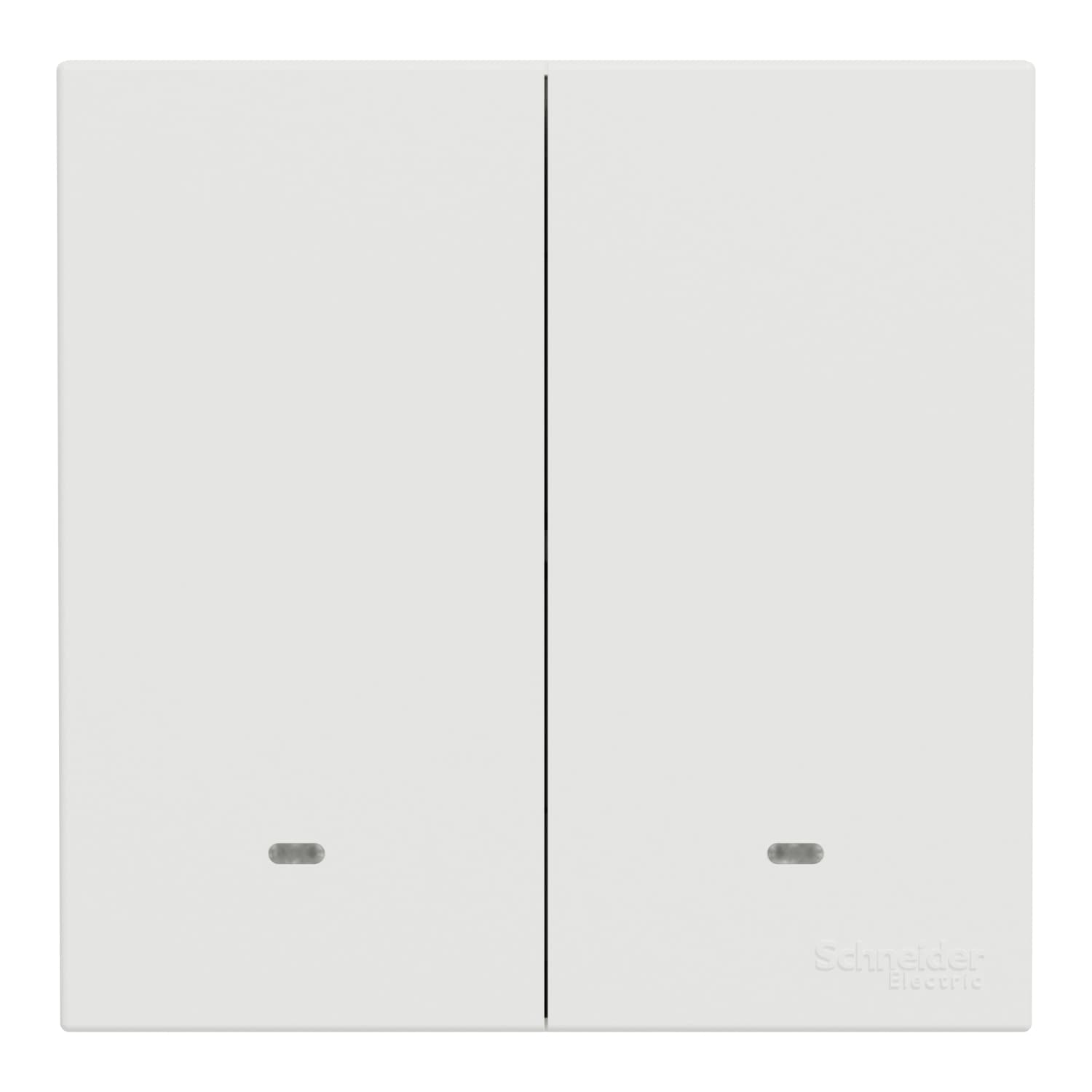 Schneider 施耐德電氣 AvatarOn C 奐然 10A 兩位復位掣 E8732PRF_WE(搪瓷白)香港行貨