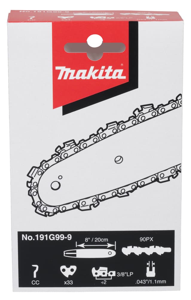 Makita 牧田 191G99-9 鋸鏈組合8" - DUC204