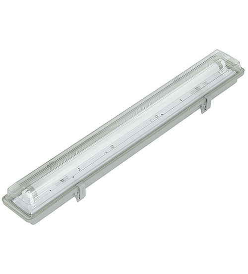 SOLAR JL7118F-1 T8 防水光管支架 24" 單管 1x18W 110V