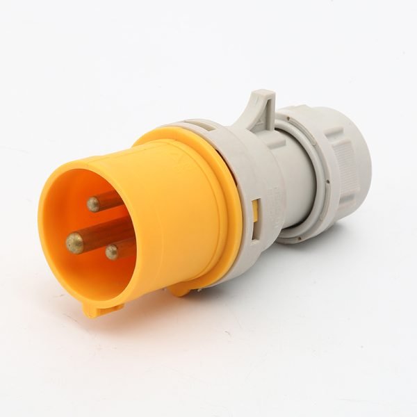 CEE 013-4 工業插頭 16A 3針 110V(四分之三側面)