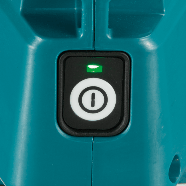Makita 牧田 UB001CZ 機身電源開關按鈕及指示燈特寫