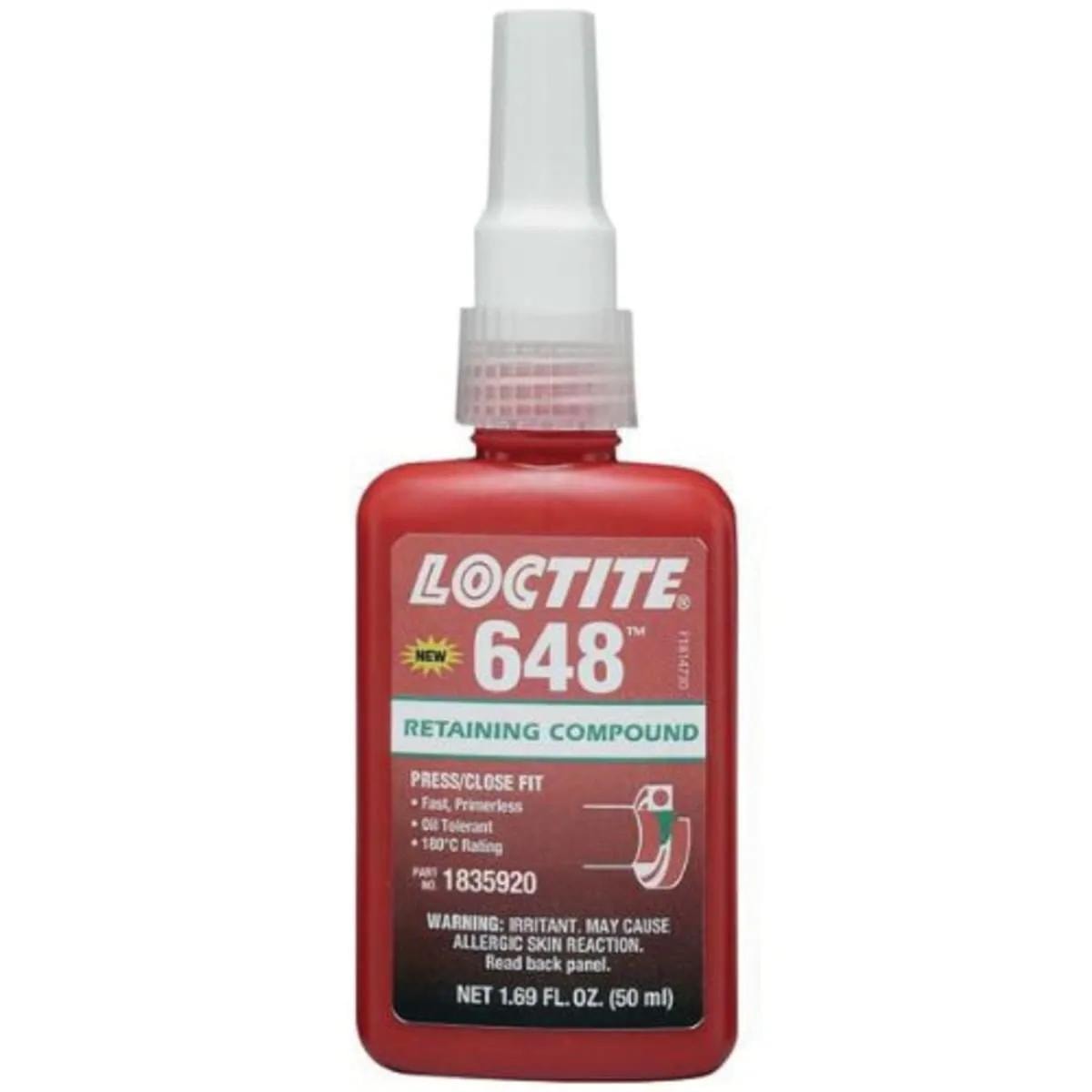 樂泰 LOCTITE 648 固定劑(正面)