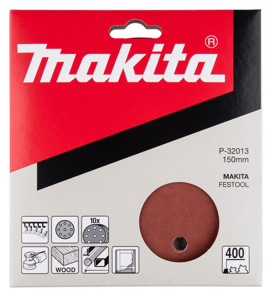 Makita P-32013 砂光碟 Φ150MM G400(包裝)