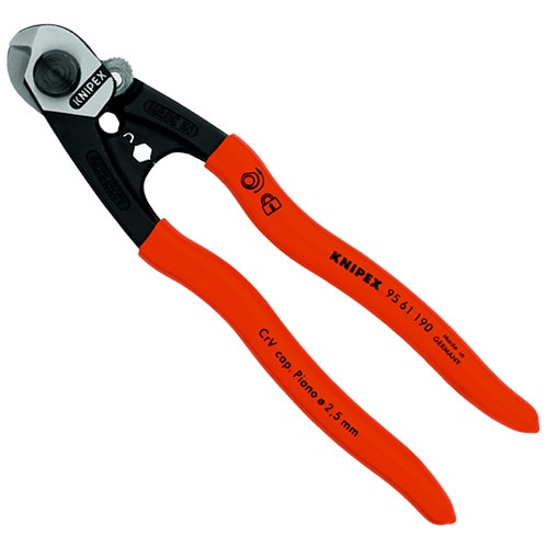 KNIPEX 95 61 190 電纜剪 8吋(三側面)