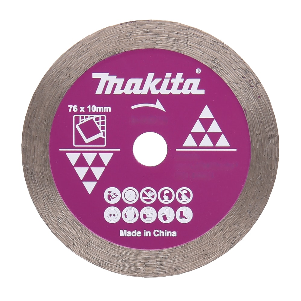 Makita D-77263 金鋼石鋸片76X10MM(正面)
