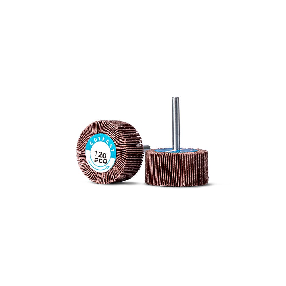 Mounted Flap Wheel 40mm x 25mm x 6mm 120#