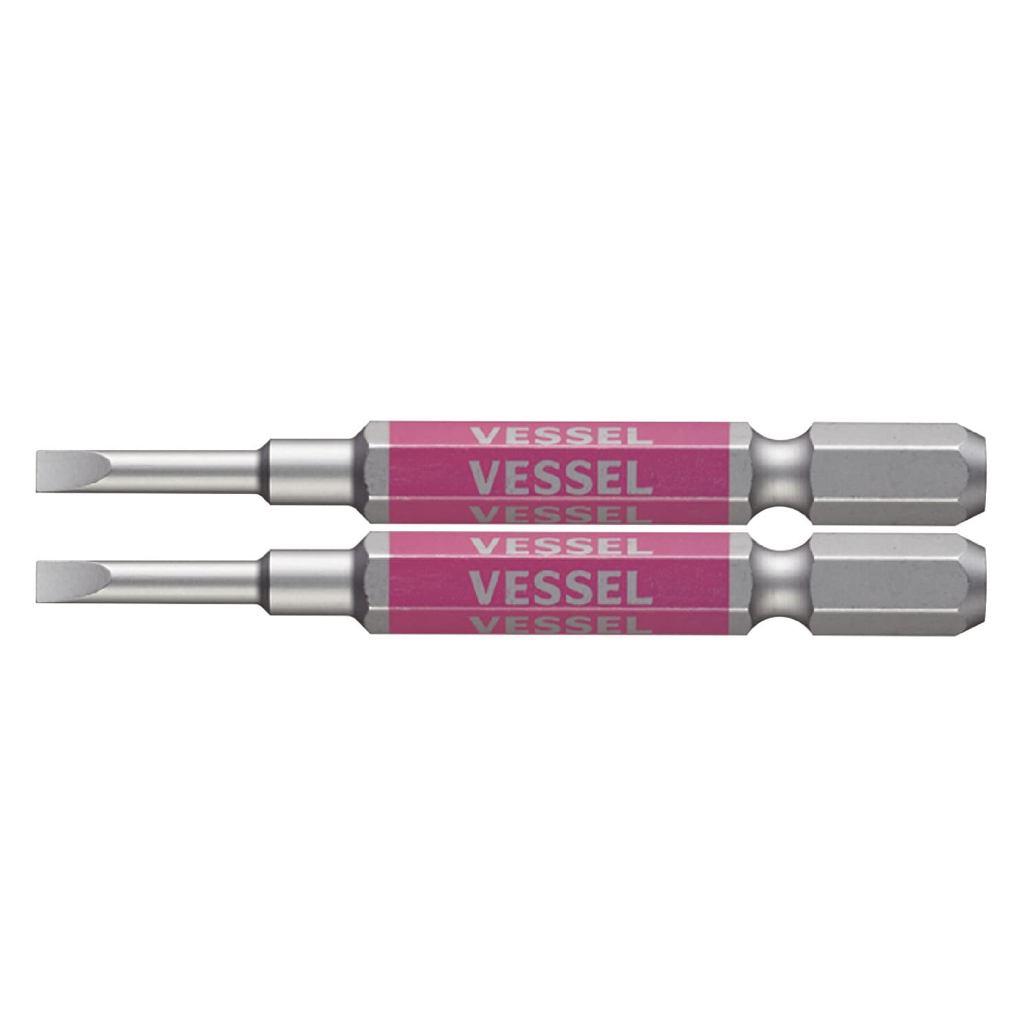 VESSEL GS16PL30 剛彩單頭一字批咀 3mm(-) x 65mm (2枝裝)