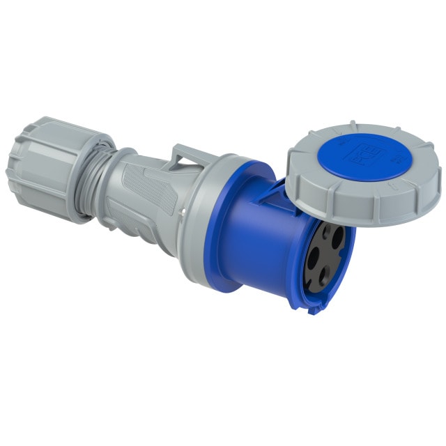 PCE 233 工業防水接線插座 63A 220V 3針 IP67(三側面)
