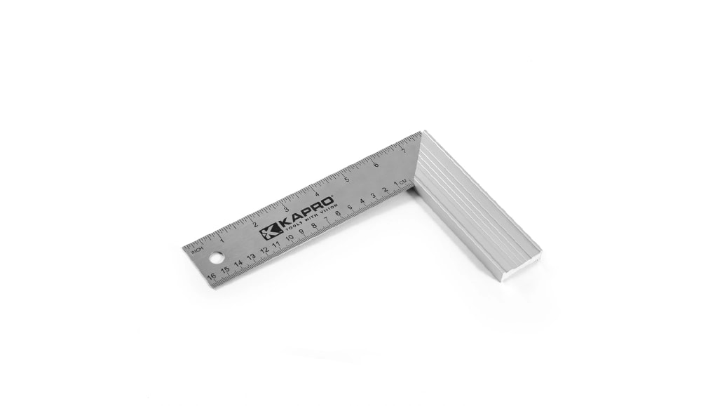 KAPRO 鋁柄不銹鋼角尺 12"
