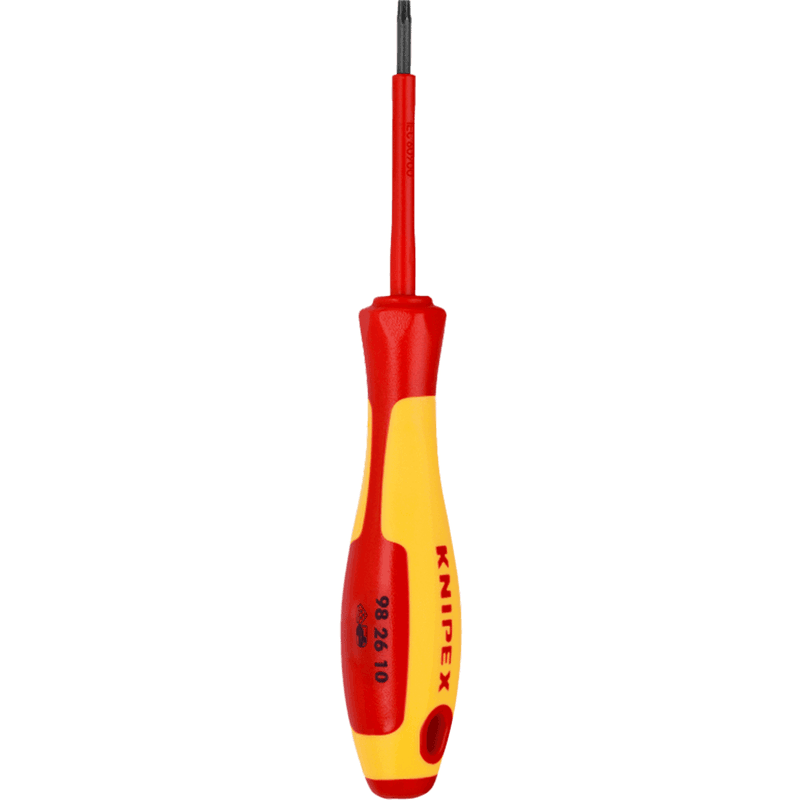 KNIPEX 98 26 10 絕緣柄星批 TX10(四分之三側面)