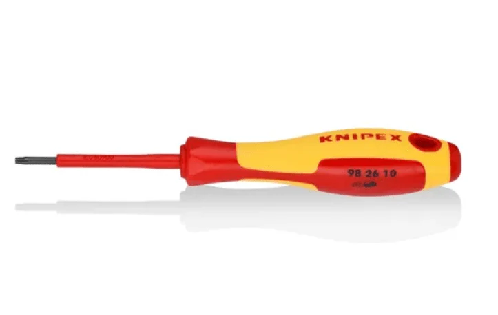KNIPEX 98 26 10 絕緣柄星批 TX10(正面)